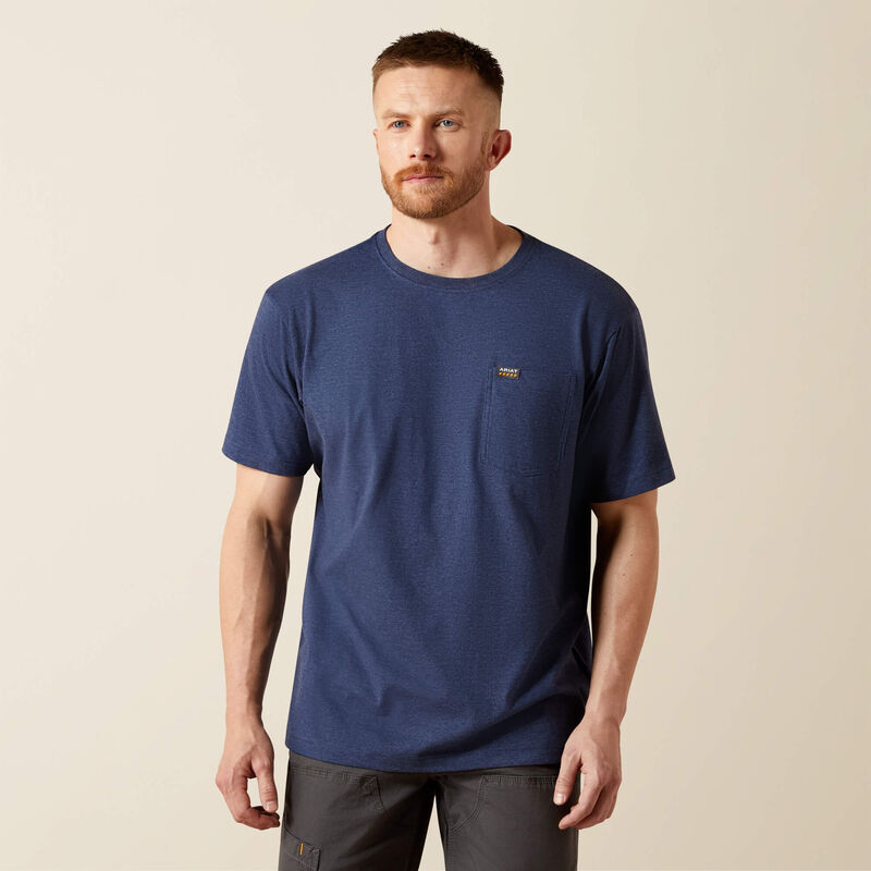 Ariat Men's Rebar Cotton Strong Standard Pocket T-Shirt