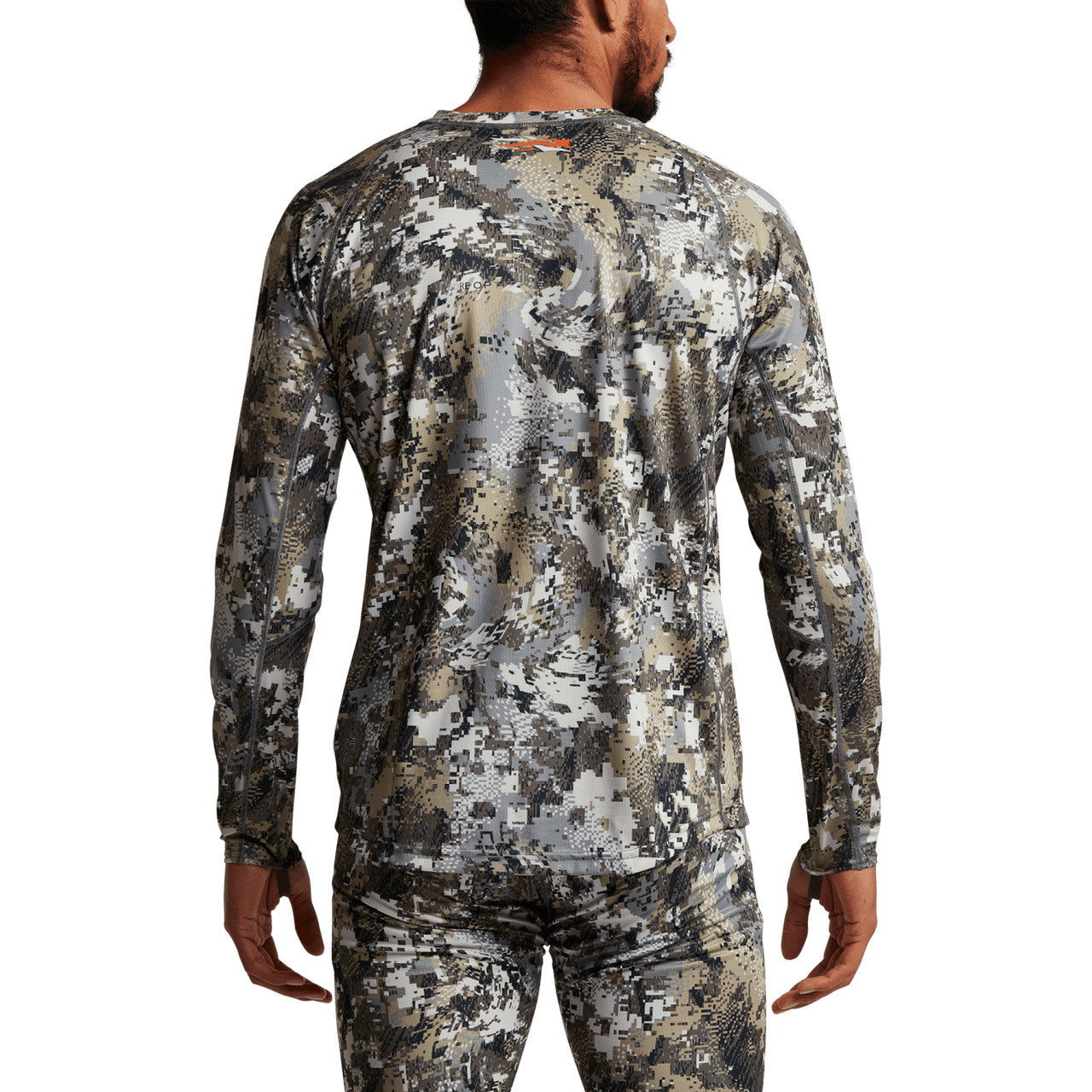 Sitka Core Lightweight Crew Long Sleeve Shirt – Performance Hunting Base Layer - Optifade Elevated II