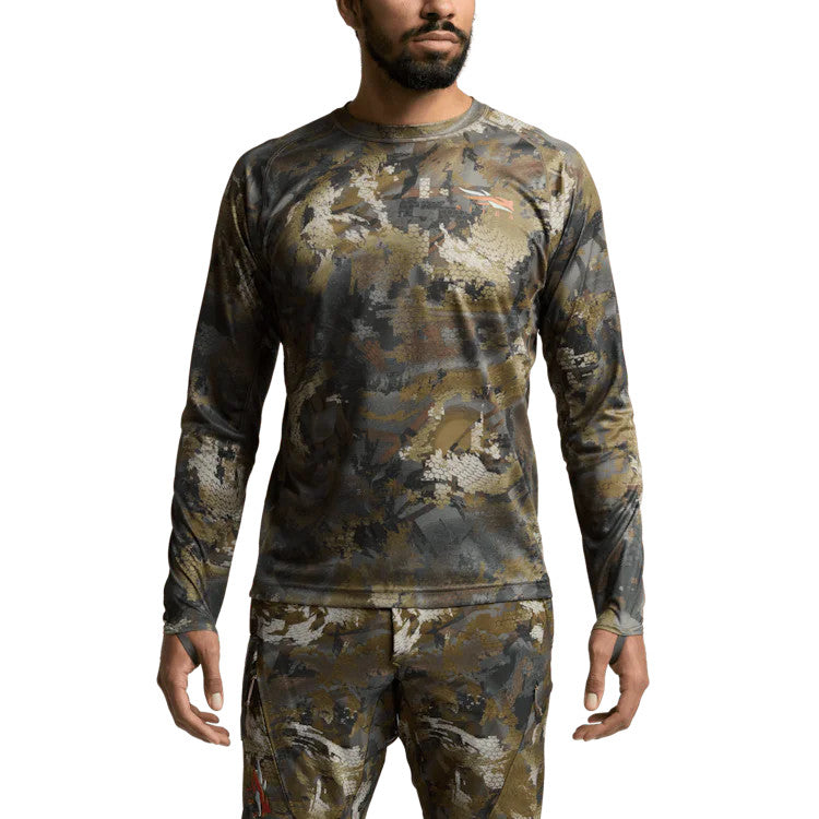 Sitka Core Lightweight Crew Long Sleeve - Opitfade Waterfowl Timber