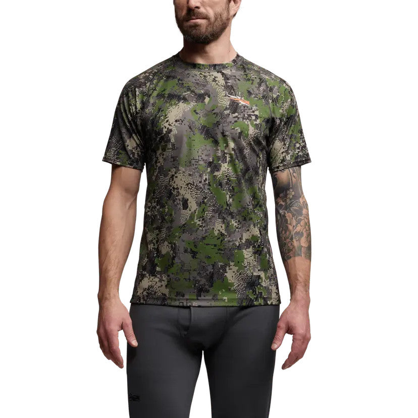 Sitka Gear Core Lightweight Crew Short Sleeve Shirt - Optifade Cover
