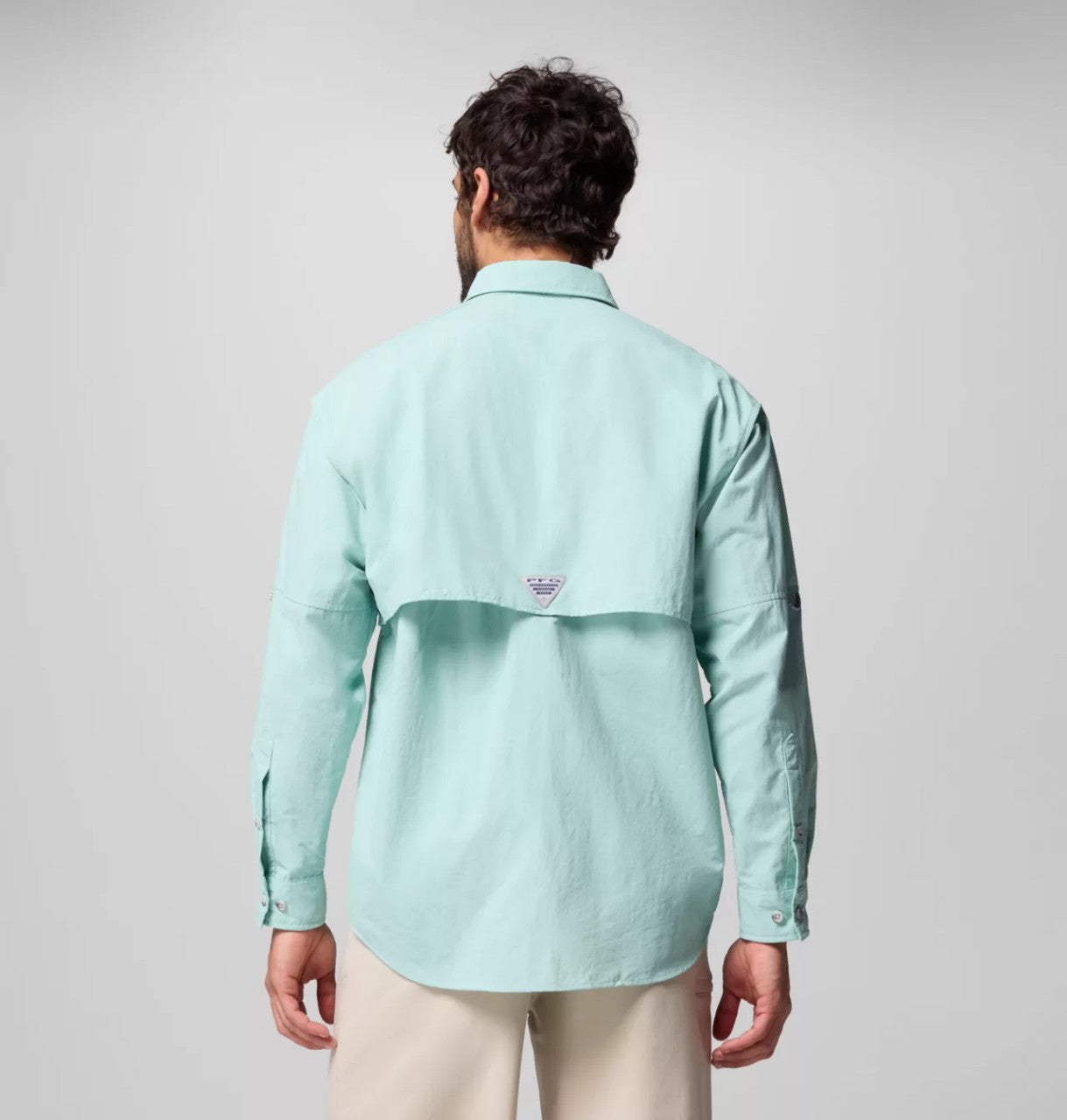 Columbia Men’s PFG Bahama II Long Sleeve Shirt - Misty Jade