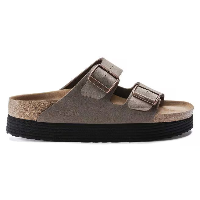 Birkenstock Arizona Flex Platform Vegan Sandal - Mocha