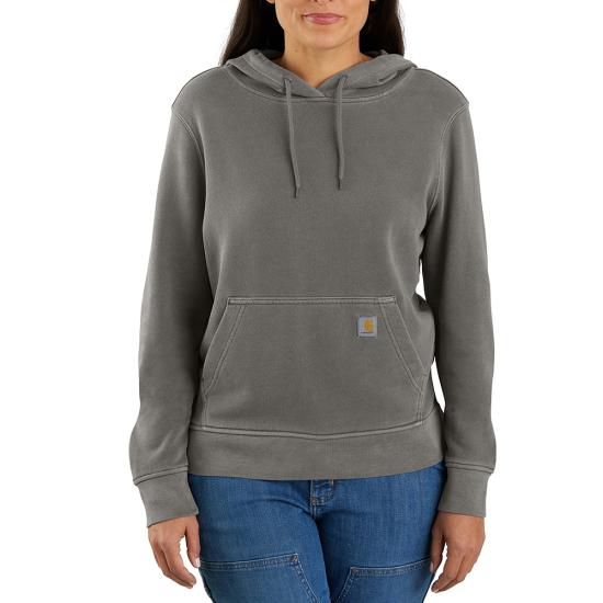Carhartt Women's Relaxed Fit Midweight Garment Dyed French Terry Hooded Sweatshirt