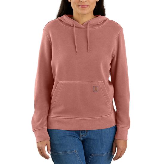 Carhartt Women's Relaxed Fit Midweight Garment Dyed French Terry Hooded Sweatshirt