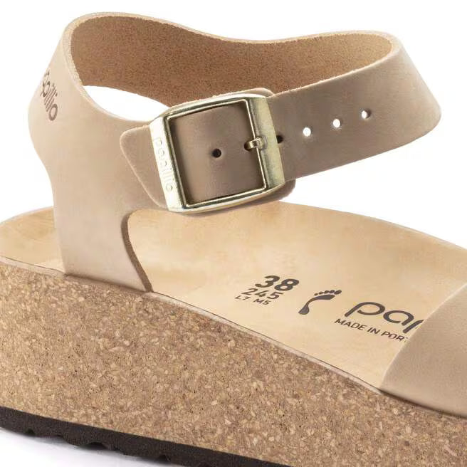 Birkenstock Glenda Nubuck Leather Women's Sandals - Sandcastle