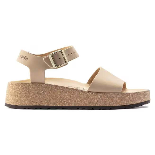 Birkenstock Glenda Nubuck Leather Women's Sandals - Sandcastle