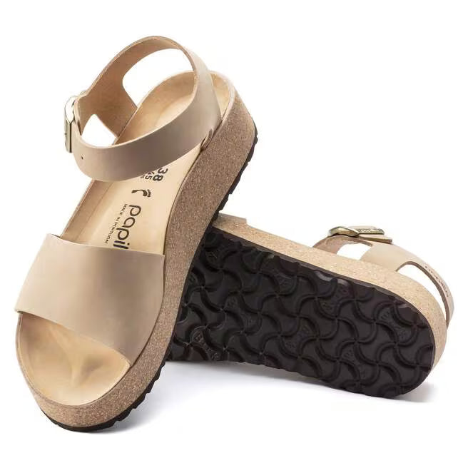 Birkenstock Glenda Nubuck Leather Women's Sandals - Sandcastle