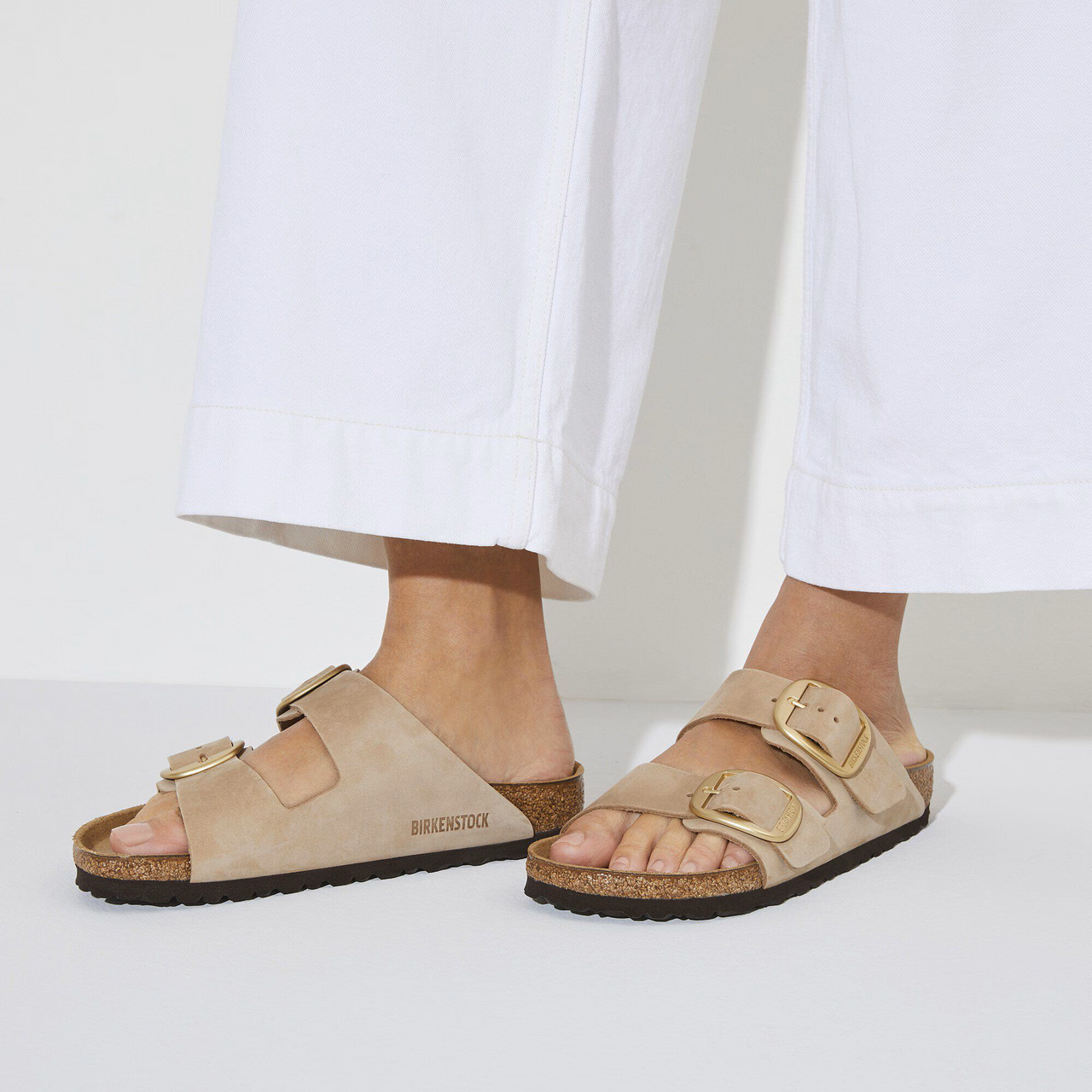 Birkenstock Arizona Big Buckle Sandcastle Sandals