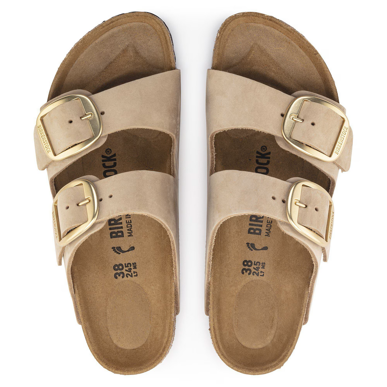 Birkenstock Arizona Big Buckle Sandcastle Sandals