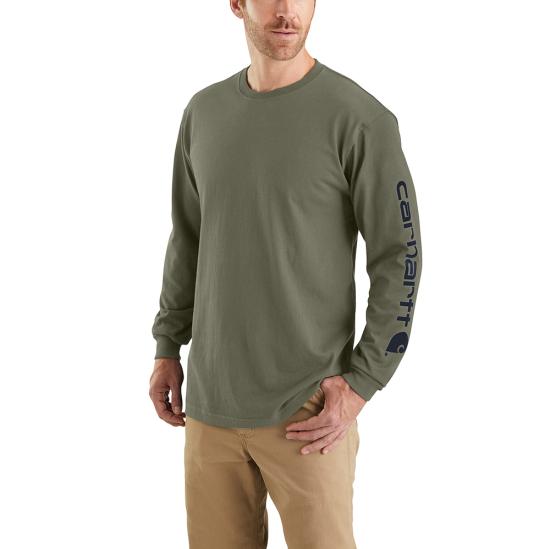 Carhartt Men's Long Sleeve Logo T-Shirt