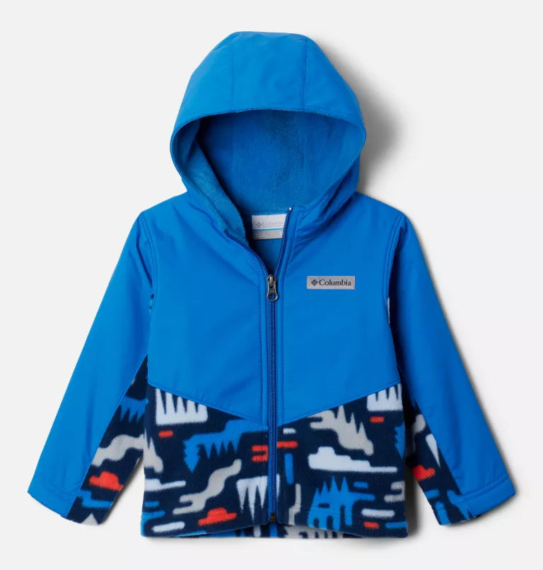 Columbia Toddler Steens Mountain II Overlay Hooded Fleece Jacket