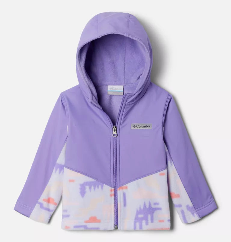 Columbia Toddler Steens Mountain II Overlay Hooded Fleece Jacket