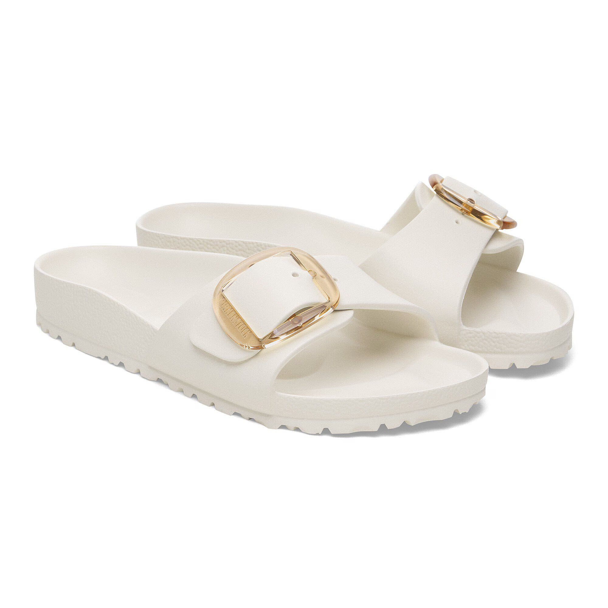 Birkenstock Women's Madrid Big Buckle Eva Sandals - Eggshell