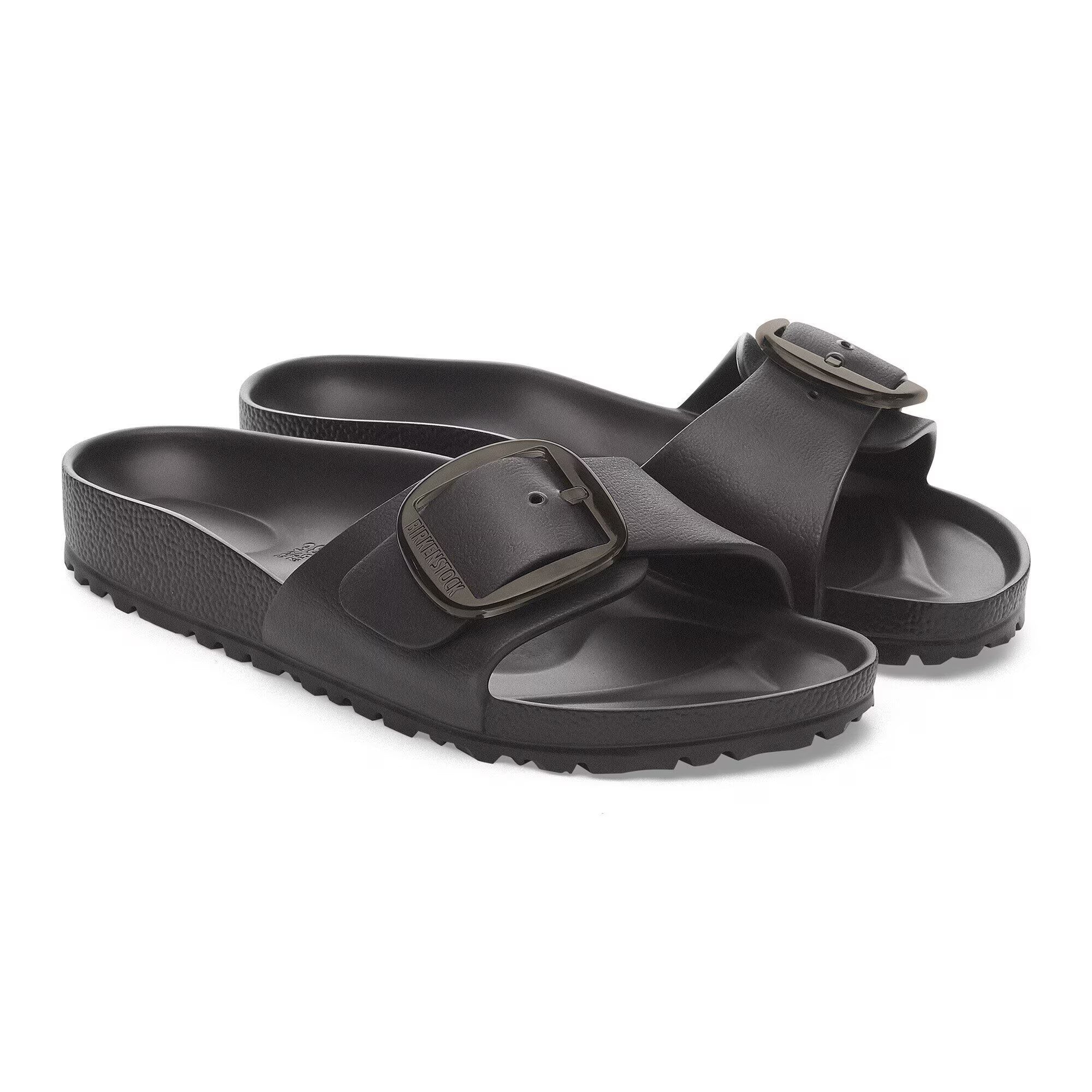 Birkenstock Women's Madrid EVA Big Buckle Sandals Narrow - Black