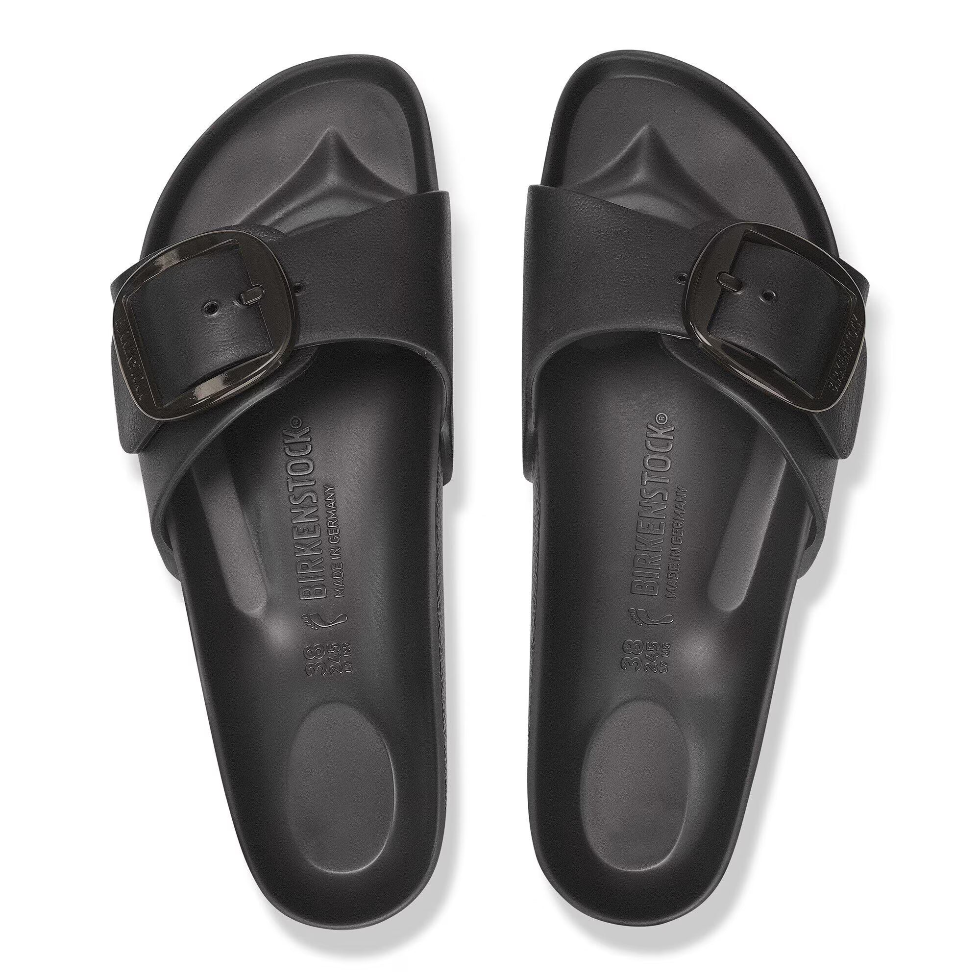 Birkenstock Women's Madrid EVA Big Buckle Sandals Narrow - Black