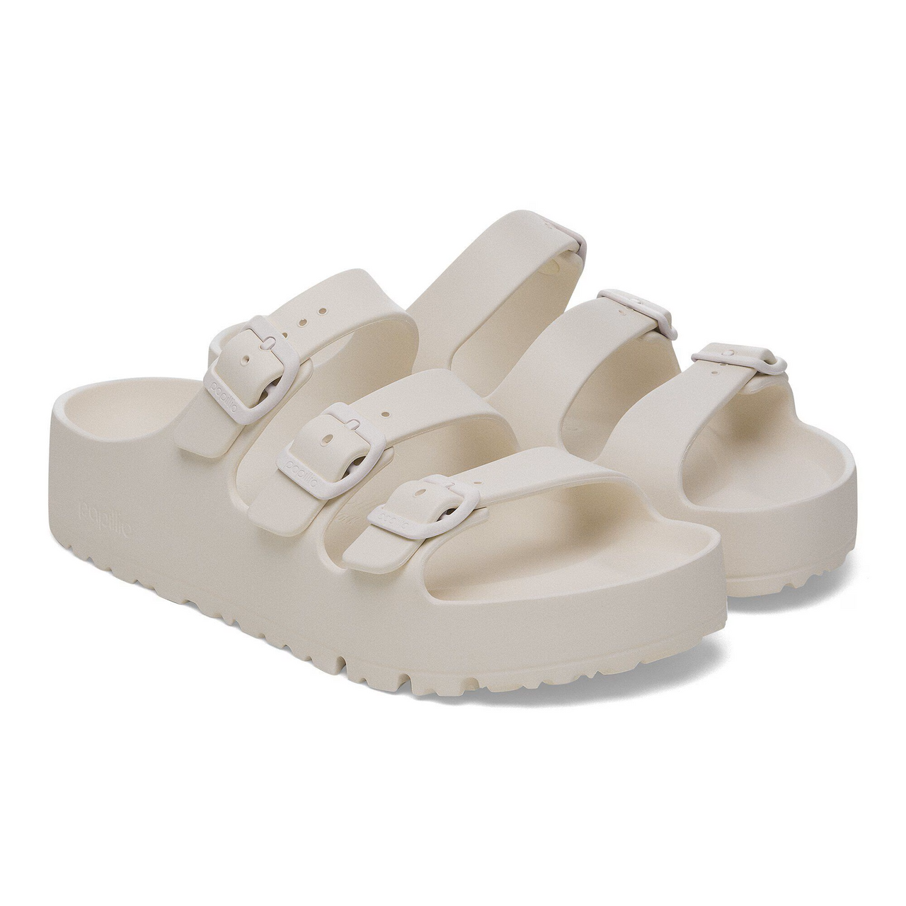 Birkenstock Florida III Flex Platform EVA Sandal - Eggshell