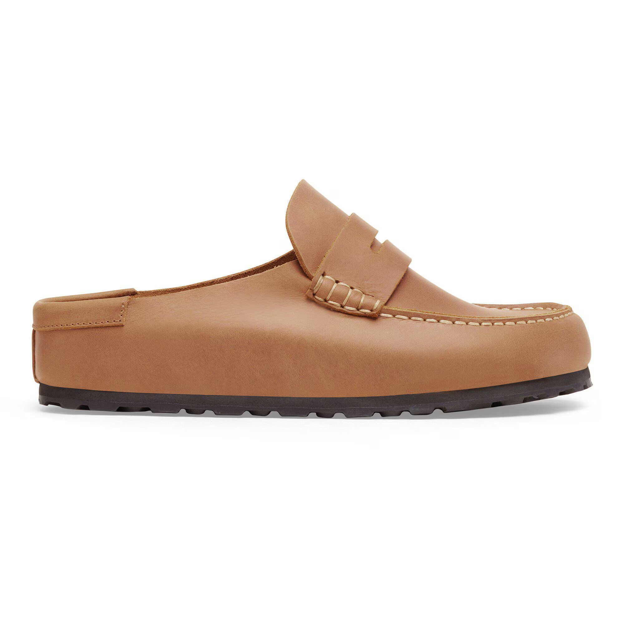 Birkenstock Naples Wrapped Loafer - Cognac Oiled Leather
