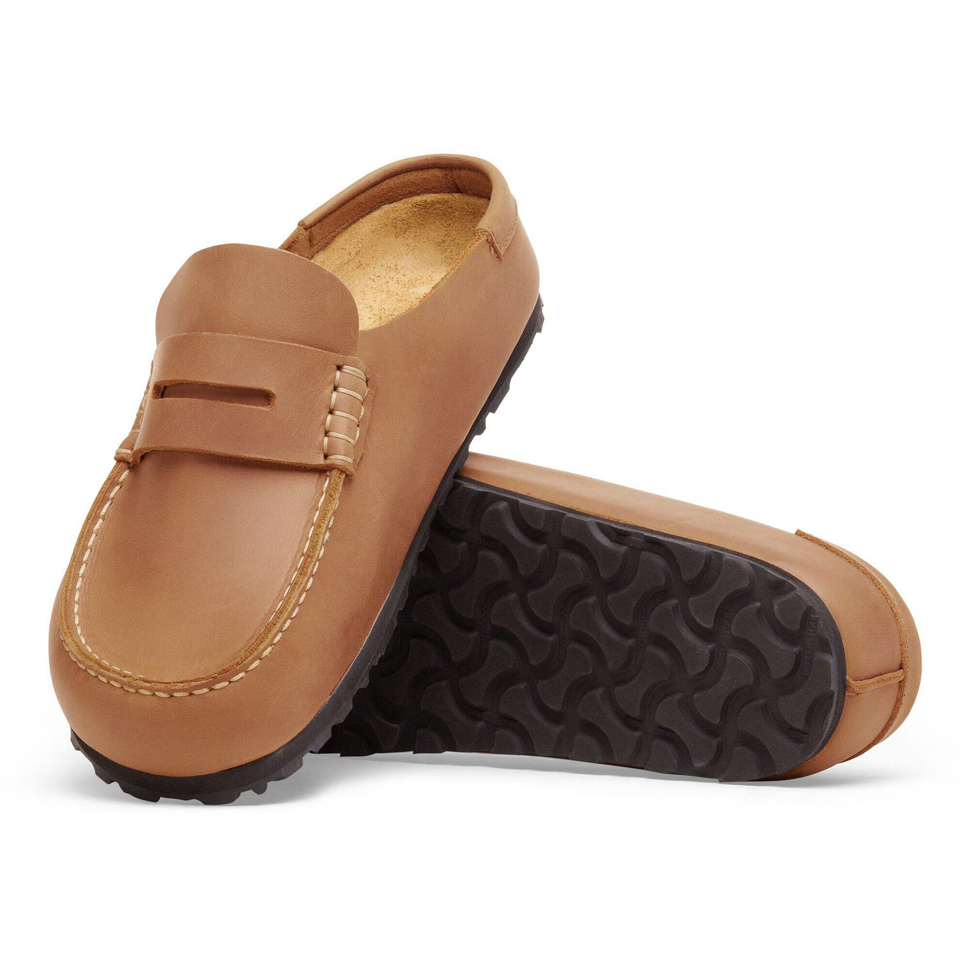 Birkenstock Naples Wrapped Loafer - Cognac Oiled Leather