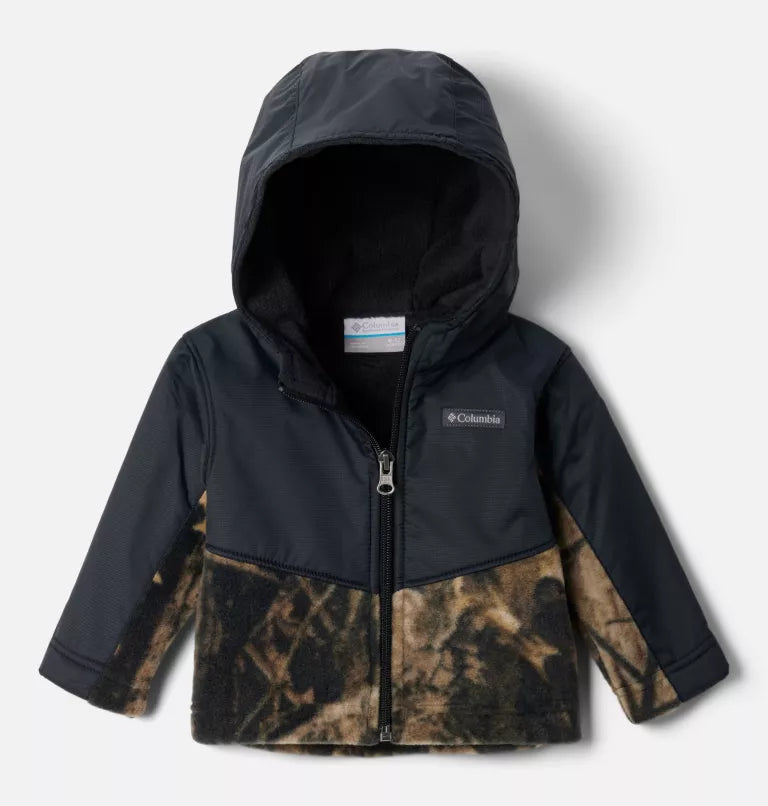 Columbia Infant Steens Mountain II Overlay Hooded Fleece Jacket