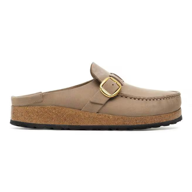 Birkenstock Buckley Oiled Leather Clog - Tobacco Brown
