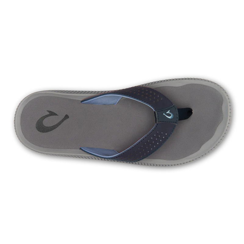 OluKai Men's Ulele Sandal - Blue Depth/Charcoal