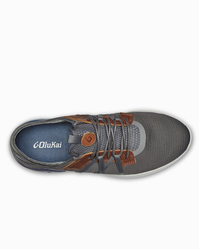 OluKai Men's Mio Lī - Pavement / Vintage Indigo