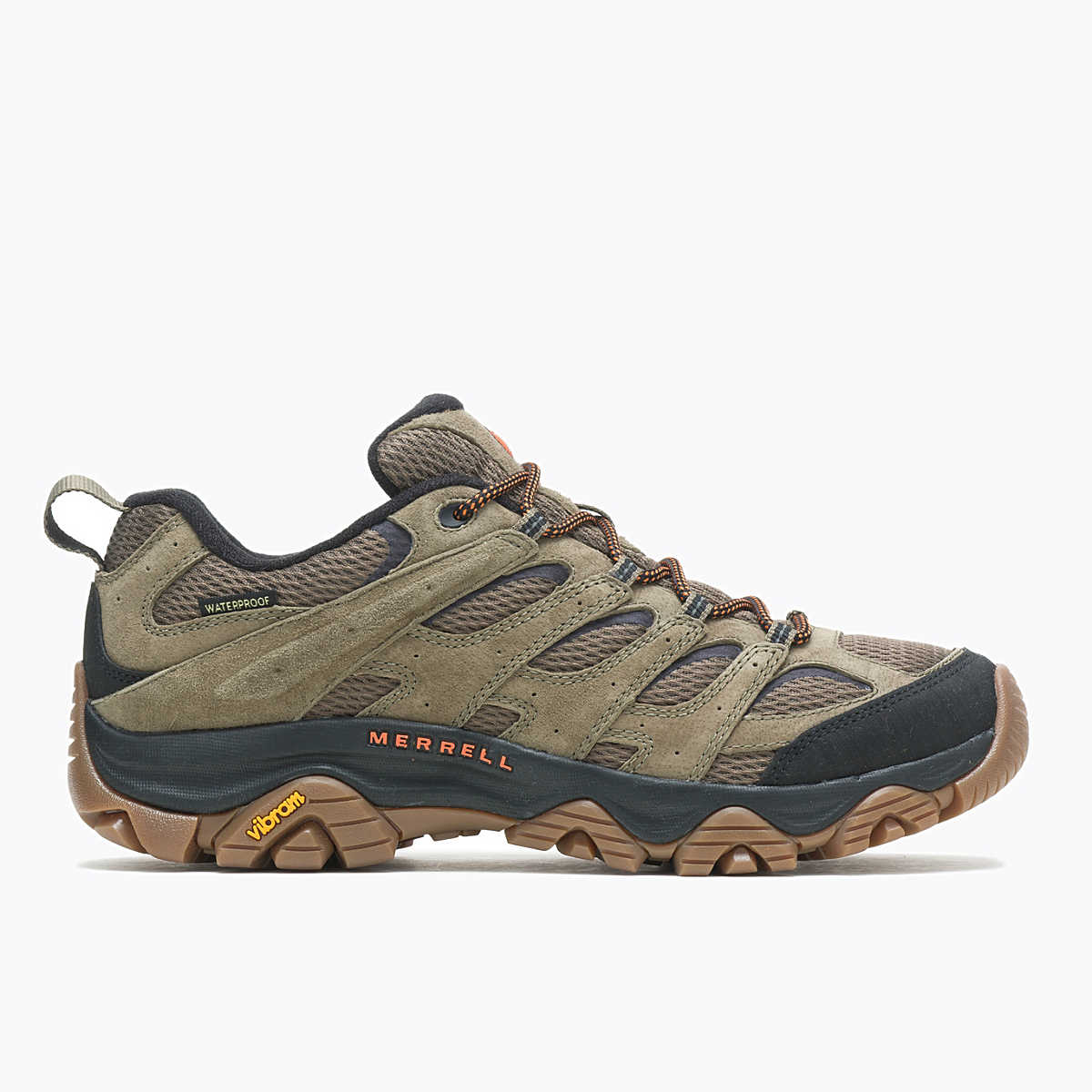 Merrell Men's Moab 3 Waterproof - Olive/Gum