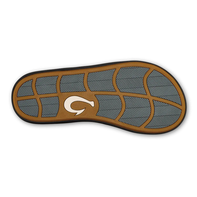 OluKai Men's Kiʻi Sandal - Rock/Lava Rock