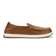 Olukai Men's Kākaha Nia Leather Slip-On Shoes
