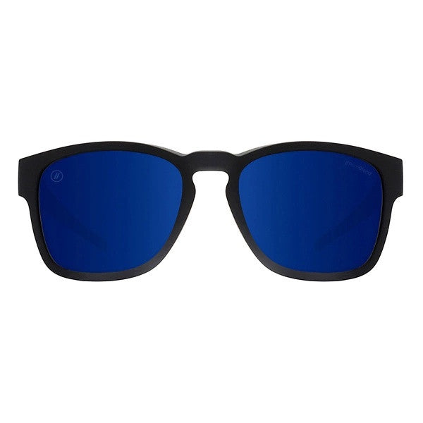 Blenders Motion Sunglasses – Matte Black/Blue Mirror
