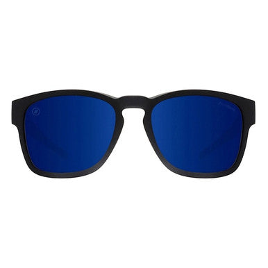 Blenders Motion Sunglasses – Matte Black/Blue Mirror
