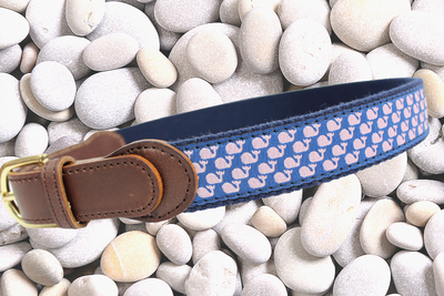 Beyond Creations Boys Pink Whale Belt