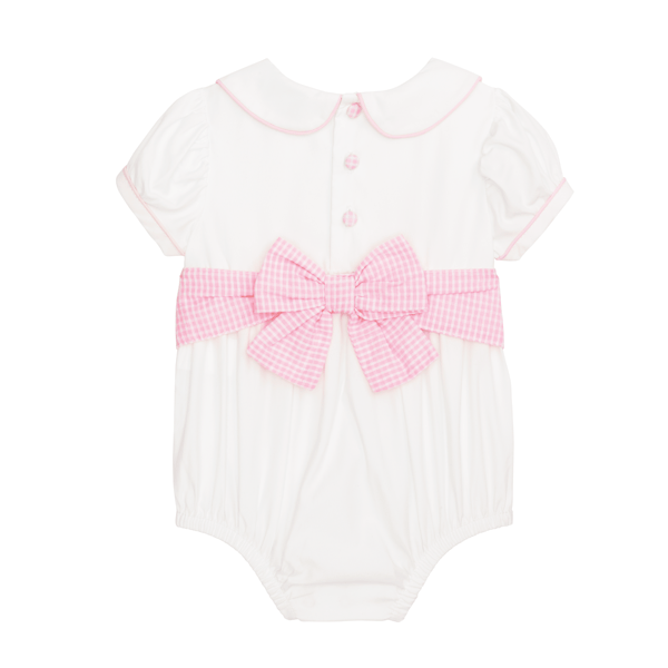 Mud Pie Baby Girls Poplin Bow Bubble
