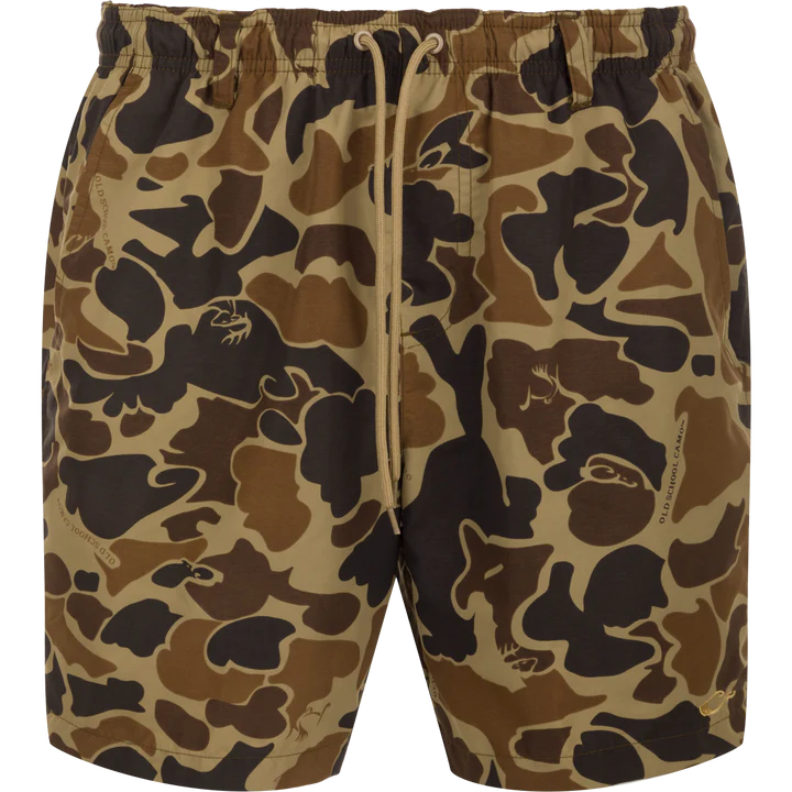 Drake Camo Dock Shorts 6"