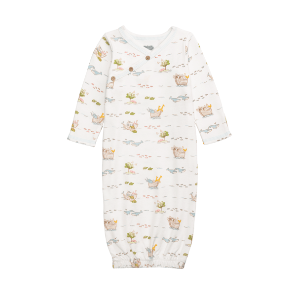 Mud Pie Newborn Noah's Ark Take Me Home Gown