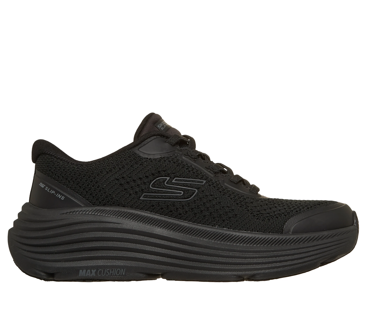 Skechers Endeavour Black Women’s Slip Resistant Athletic Walking Shoes