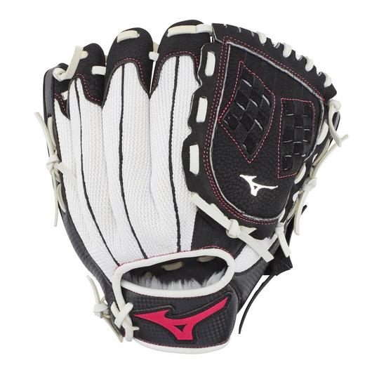 Mizuno Prospect Finch Series Youth Softball Glove 10" - White/Black