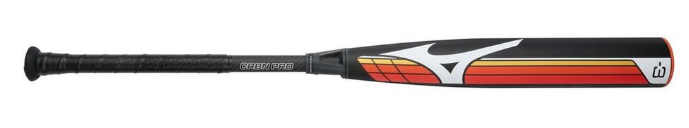 Mizuno B25 CRBN PRO -3 BBCOR Baseball Bat – Elite Two-Piece Composite Design