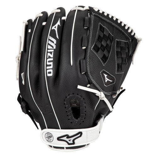 Mizuno Franchise GFN1201F4 12" Fastpitch Softball Glove – Black/White