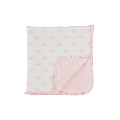 Mud Pie Bows Baby Arrival Blanket