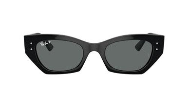 Ray-Ban Zena – Polished Black/Dark Grey