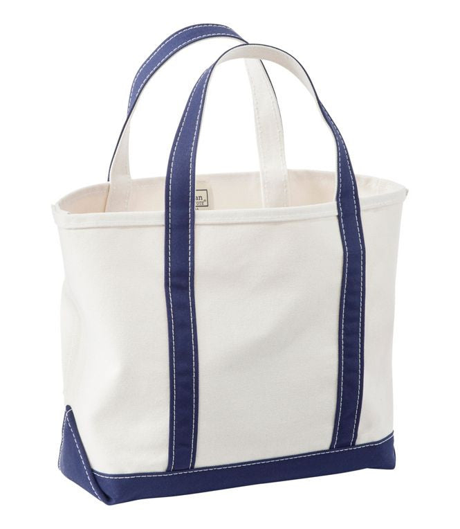 L.L. Bean Medium Open Top Boat and Tote - Blue