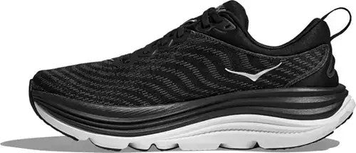 Hoka Men's Gaviota 5 Running Shoe - Black/White