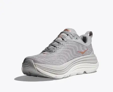 Hoka Women's Gaviota 5 Running Shoe - Harbor Mist/Rose Gold