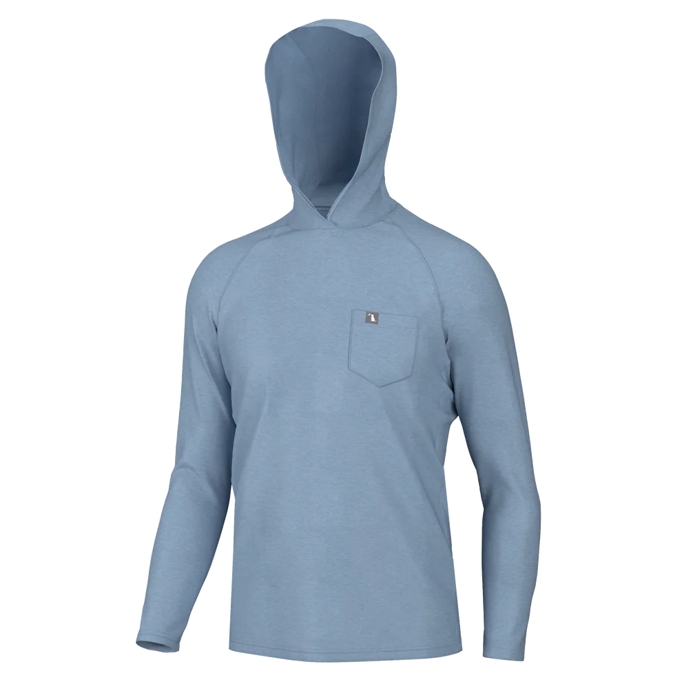 Local Boy Heather Blend Hoodie - Sky Blue