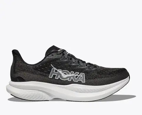 Hoka Women's Mach 6 - Black/White