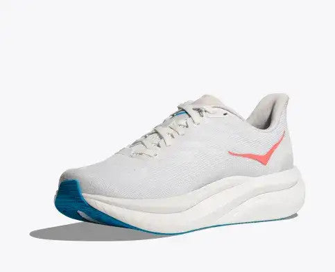 Hoka Women's Mach 6 - White/Nimbus Cloud