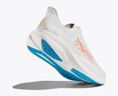 Hoka Women's Mach 6 - White/Nimbus Cloud