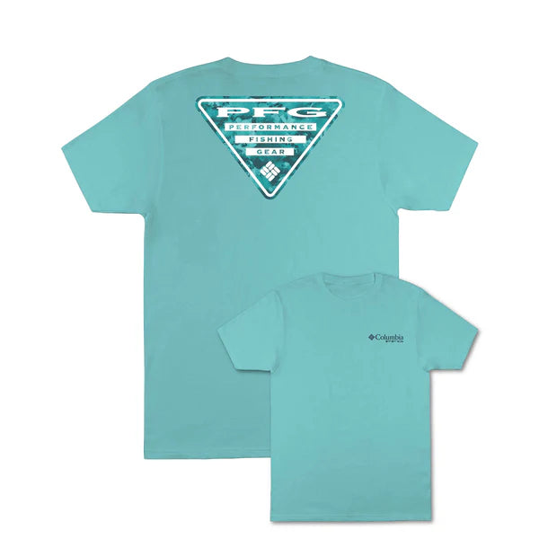Columbia Seamoss Tee - Gulf Stream