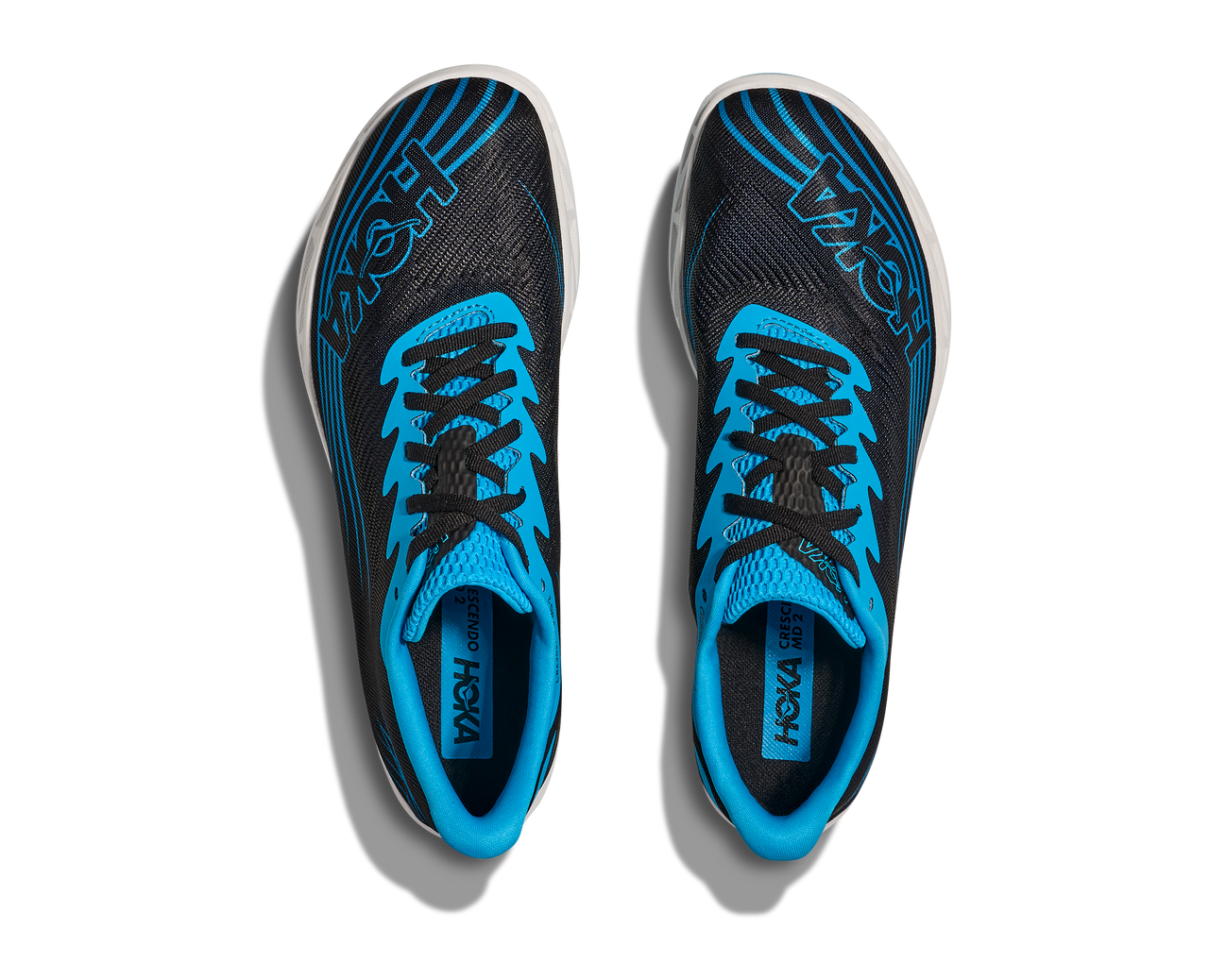 Hoka All Gender Crescendo MD 2 - Black/Skyward Blue